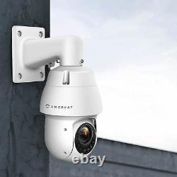 Amcrest 1080P POE Outdoor PTZ IP Camera (12x Optical Zoom) Speed Dome Renewed