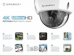 Amcrest 4K IP PoE Camera UltraHD 8MP Dome Security Camera IP8M-2493EW