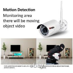 Anspo 8CH 960P HD Home Wireless Security Camera System CCTV WiFi Kit NVR Outdoor