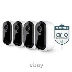 Arlo Essential 4-Camera Outdoor Wireless 2K Security Camera (2nd Generation)