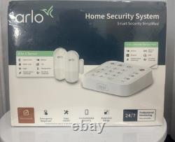 Arlo Home Security System with Wired Keypad Sensor Hub and (2) 8-in-1 Sensors