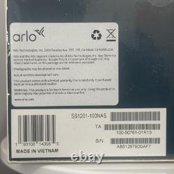 Arlo Home Security System with Wired Keypad Sensor Hub and (2) 8-in-1 Sensors
