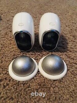 Arlo Wireless Home Security Camera System 2 Camera Kit withTenergy Batteries