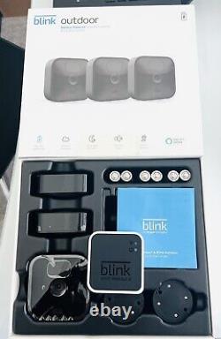 Blink 3-cam Outdoor Wireless 1080p Camera Kit OPEN BOX