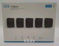 Blink Indoor 3rd Gen 5 Cameras Wireless HD Security Camera Two Year Battery Life