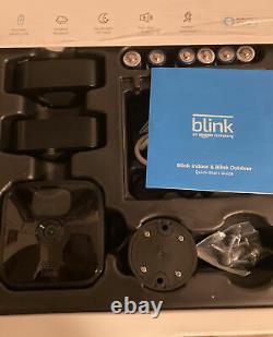 Blink Outdoor 3 Camera Home Security System HD Video, Motion Detection, Used