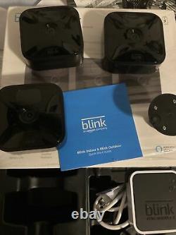 Blink Outdoor 3 Camera Home Security System HD Video, Motion Detection, Used