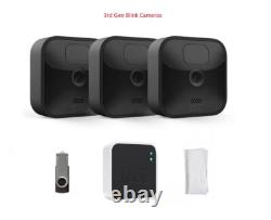 Blink Outdoor (3rd Gen.) Camera Wireless HD Home Security System Kit