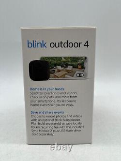 Blink Outdoor 4 (4th Gen) 3 Camera Wireless HD 1080p Home Security System NEW