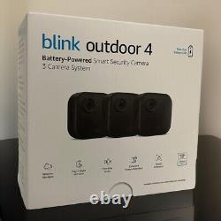 Blink Outdoor 4 (4th Gen) BRAND NEW 3 Camera Wireless HD Home Security System