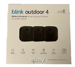 Blink Outdoor 4 (4th Gen) BRAND NEW 3 Camera Wireless HD Home Security System