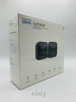 Blink Outdoor WiFi 2-Camera Security System 2020 Newest Model + Alexa