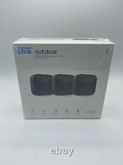 Blink Outdoor WiFi 3-Camera Security System LATEST Model works with Alexa NEW