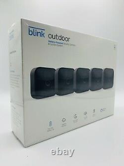 Blink Outdoor WiFi 5-Camera Security System 2020 Newest Model + Alexa