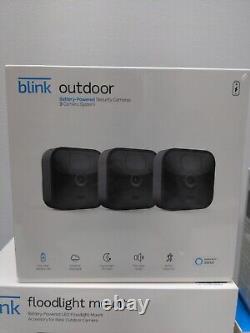 Blink Whole Home Security System 5 Cameras Video Doorbell Floodlight Bundle 7-pc