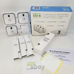 Blink Wire Free Home Security & HD Video Monitoring 3 Camera System + Sync