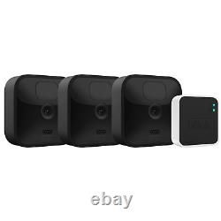 Blink Wireless 3 Camera Outdoor Home Security System with Sync Module 2 Black