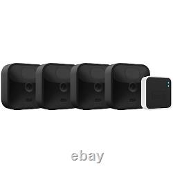 Blink Wireless 4 Camera Outdoor Home Security System with Sync Module 2 Black