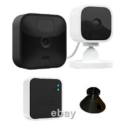 Blink Wireless Outdoor 2 Camera Home Security System Mini Indoor & Sync Module 2