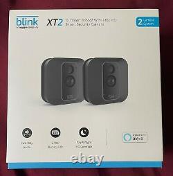 Blink XT2 1080p Smart Home Security 2 Camera System Indoor/Outdoor Black