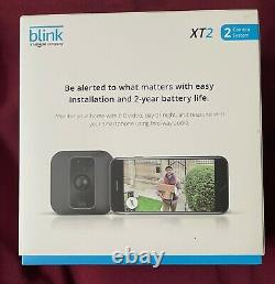 Blink XT2 1080p Smart Home Security 2 Camera System Indoor/Outdoor Black