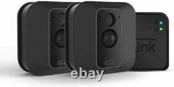 Blink XT2 2-Security Camera Indoor/Outdoor Wireless Surveillance System Kit Sync