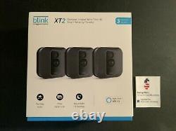 Blink XT2 3-Camera Indoor Outdoor 1080p Smart Home Security System OPEN BOX