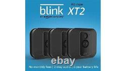 Blink XT2 3-Camera Indoor Outdoor 1080p Smart Home Security System OPEN BOX