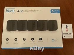 Blink XT2 5-Camera Indoor Outdoor 1080p Smart Home Security System & Sync Module