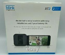 Blink XT2 Indoor/Outdoor Wi-Fi Wire Free 1080p Security Camera 2 Camera Kit