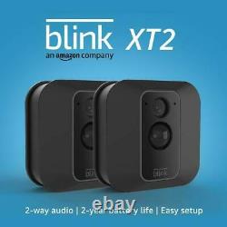 Blink XT2 Indoor/Outdoor Wi-Fi Wire Free 1080p Security Camera 2 Camera Kit