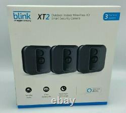 Blink XT2 Indoor/Outdoor Wi-Fi Wireless 1080p HD Security Camera 3 Camera Kit