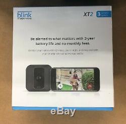 Blink-XT 2 3 Camera Home Security System HD Video, Motion Detection, NEW SEALED