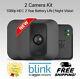 Blink Xt 2-camera Indoor/outdoor 1080p Surveillance System With Sync Module New