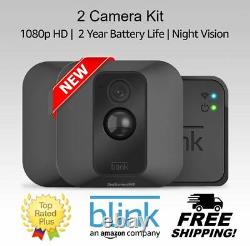 Blink XT 2-Camera Indoor/Outdoor 1080p Surveillance System With Sync Module NEW