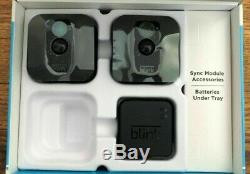 Blink XT 2-Camera Kit Home Security Camera System 1st Generation