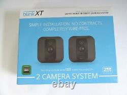 Blink XT Home Security Two Camera System with Base Sync Module 1080p HD
