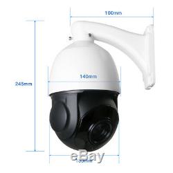 Built-in POE PTZ IP Camera 5MP HD 2592x1944 Pan/Tilt 30x Zoom Speed Dome Cameras