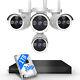 Bullet Security Camera System Outdoor Wireless Audio Wifi Home Cctv 5mp 10ch Nvr