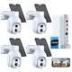 Camcamp 4mp Solar Home Security Camera Systems Wireless Outdoor & 500gb Hdd Us