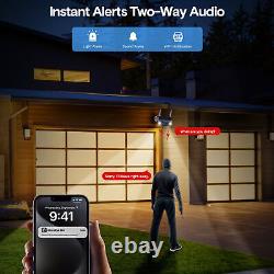 CAMCAMP Solar Powered 10CH Home Security Camera System Night Vision 64GB Storage