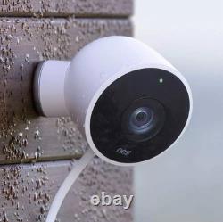CAM ONLY, Nest Outdoor Sec Cam WiFI Wired 1080P NC2100ES NO POWER ADP NO WALL MO