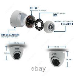 CCTV 8CH Full HD DVR 1080N 8X1080P OUTDOOR IR Home Security Camera System Kit