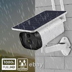 Camara De Seguridad Solar WIFI Inalambrica Para Casa Exterior HD 1080P Con Audio