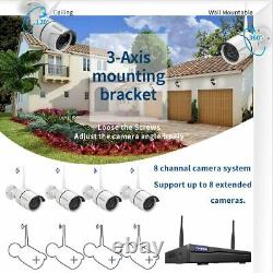 Camaras De Seguridad Wifi Exterior 1080P Inalambricas Con Vision Nocturna Video