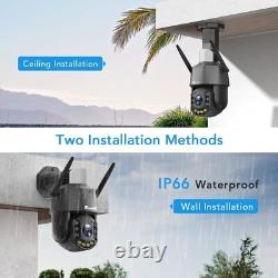 Ctronics 5MP 30X Optical Zoom Security Camera Outdoor, 492ft Night Vision