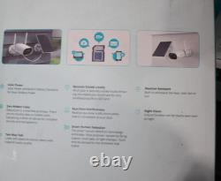 DEKCO Outdoor Solar Home Security Camera with WiFi & Night Vision (2 Pack)