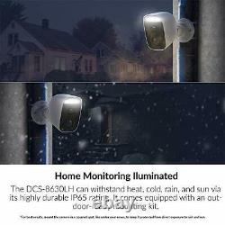 D-Link Outdoor Security Spotlight WiFi Camera Day Night Vision Built In Smart