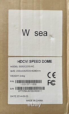 Dahua Technology SD52C220I-HC HDCVI PTZ Dome Camera Brand New