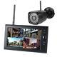 Digital Wireless Cctv Camera With 7'' Lcd Monitor Dvr Record Home Security New